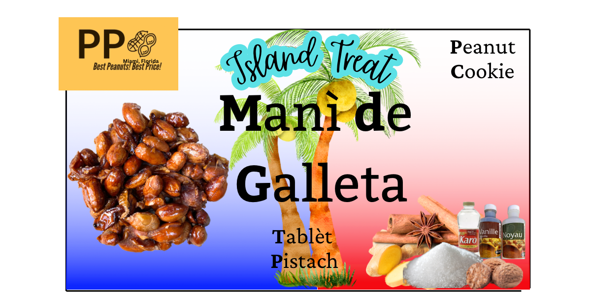 Tablèt Pistach~Manì De Galleta ~Peanut Cookie