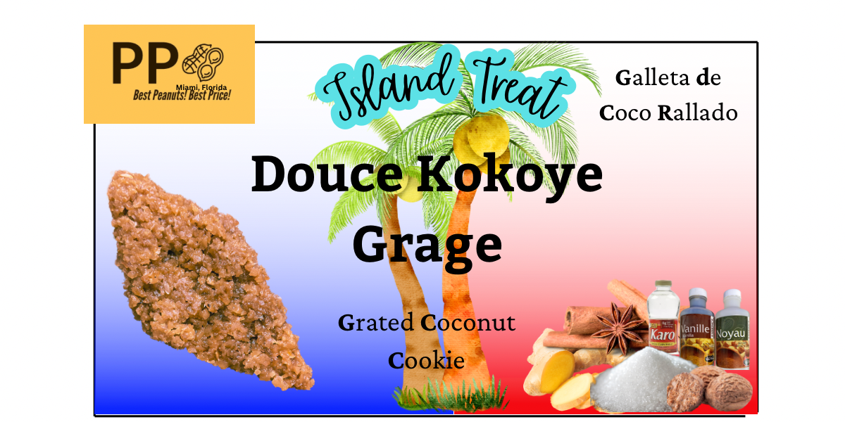 Galleta De Coco Rallado~ Douce Kokoye Grage~ Grated Coconut Cookie