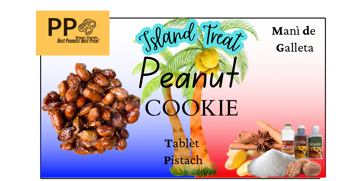 Tablèt Pistach~Manì De Galleta ~Peanut Cookie