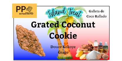 Galleta De Coco Rallado~ Douce Kokoye Grage~ Grated Coconut Cookie